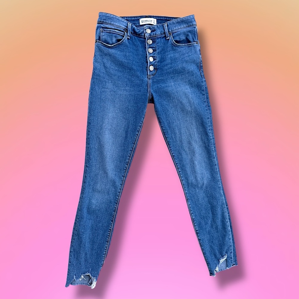 ✨Abercrombie & Fitch✨
High Rise Super Skinny Ankle
